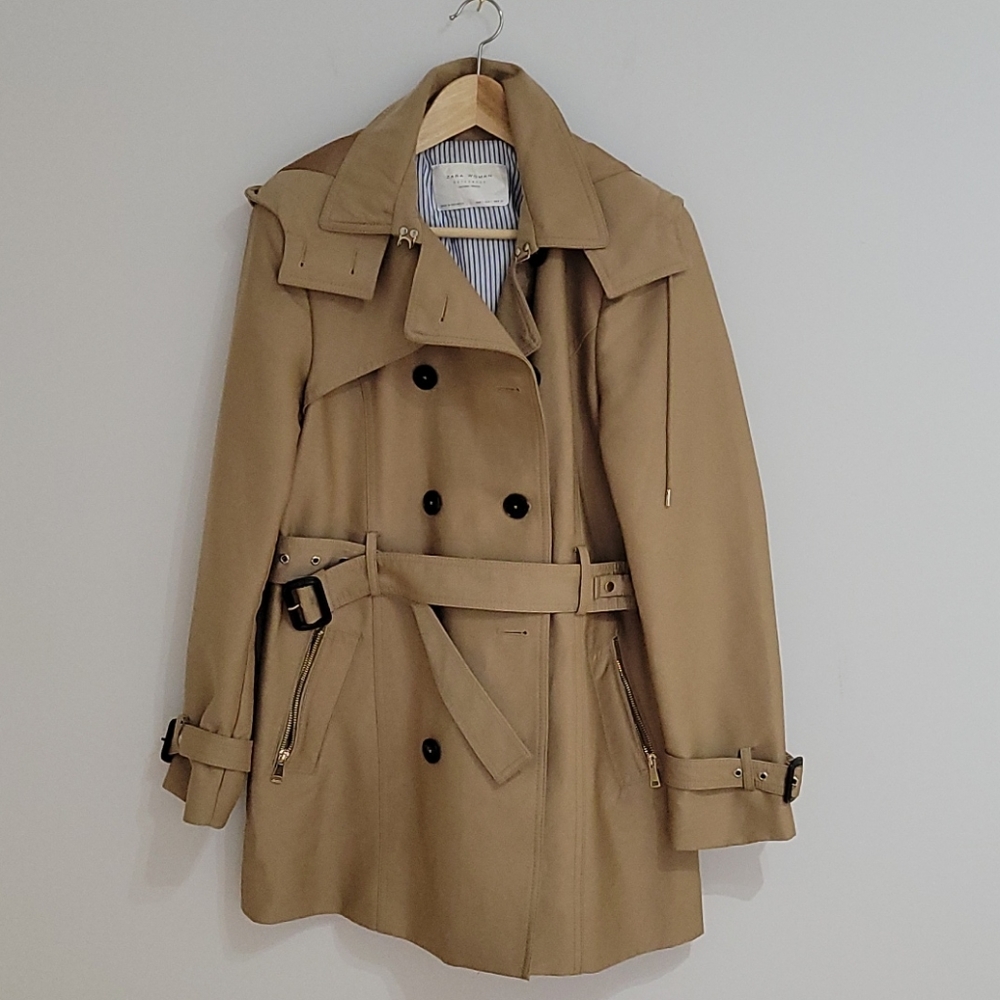 Zara Structured Trenchcoat